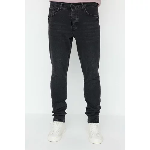 Trendyol Men's Anthracite Flexible Fabric Skinny Fit Jeans Denim Trousers