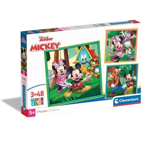 Clementoni igračka puzle 3X48 mickey and friends Slike