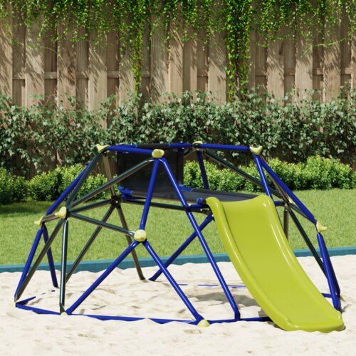 VidaXL piknik Dome s Toboganom za djecu 3-10 godina 247 cm 200 kg Slike