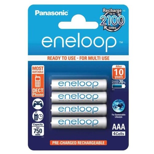  baterije Eneloop 2xAAA 750 mAh Slike