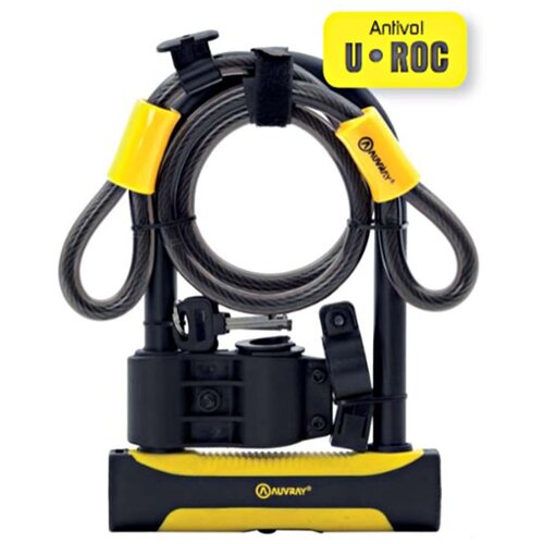 Auvray lokot u-lock roc 180X245 D.16 + cable D.12 Cene