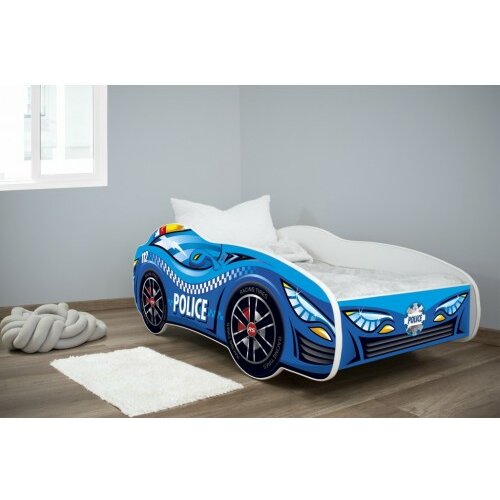 Golden Market krevet za dete Racing Car police 140x70 cm Cene