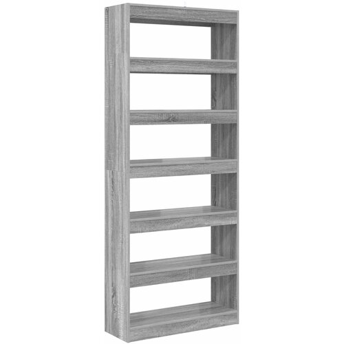  za knjige s policom Siva Sonoma 80 x 30 x 198 cm Slike