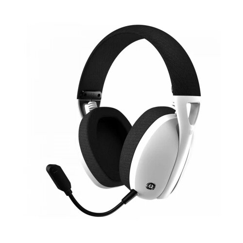 Canyon Ego GH-13, Gaming BT headset, +virtual 7.1 support in 2.4G mode, with chipset BK3288X, BT version 5.2, cable 1.8M, size: 198x184x79mm, White Cene
