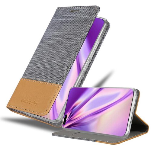  Ohi&scaron;je, združljiv s Huawei v svetlo sivo rjavi barvi - za&scaron;čitni pokrov z magnetnim zapiranjem, stoječo funkcijo in režo za kartico, (20570676) Cene