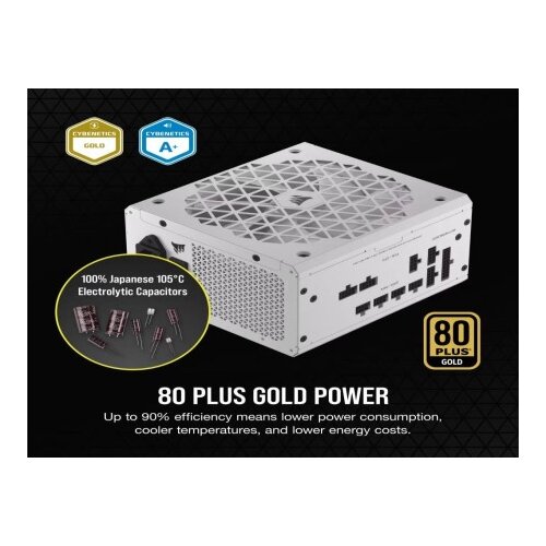 Corsair napajanje SHIFT RM1000x 1000W/modularno/ATX/80+Gold/bela Cene