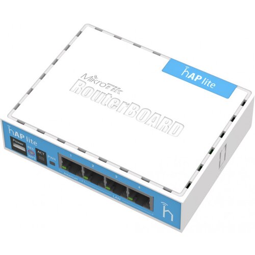 MikroTik RouterBOARD RB941-2nD hAP Lite ruterOS L4 Slike