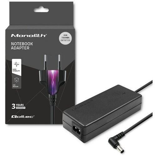 Qoltec 50073.65W power adapter /inverter Indoor Black Cijene