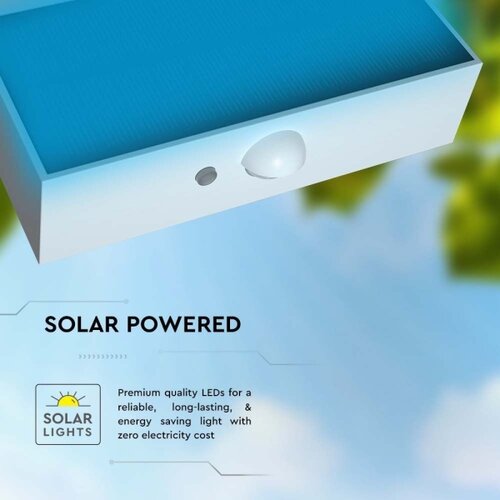  LED solarno zidno svetlo sa senzorom LED/3W/3,7V 3000K/4000K IP65 belo Slike