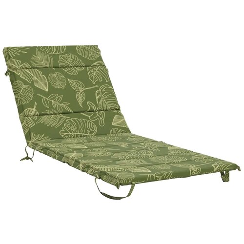  Jastučić za ležaljku GEMERT 100% poliester Dizajn lista - Dezen s listom 200 x 90 x 3 cm Poliester Slike