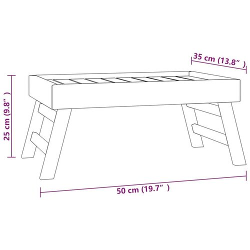  pladanj 55 x 35 x 25 cm od masivne tikovine Slike