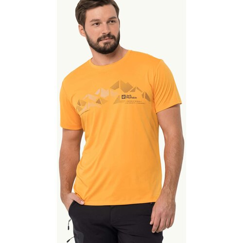 Jack Wolfskin Muška majica kratkih rukava narandžasta Slike
