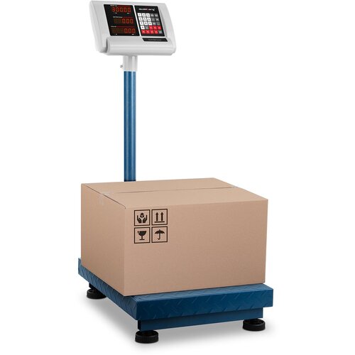 Steinberg Systems Skladi&amp;scaron;čna platformna tehtnica &amp;scaron;tevna zložljiva 40x50cm napajalnik + baterija 300kg / 50g, (21505545) Slike