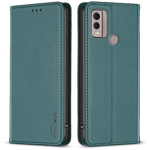 INORCO BINFEN COLOR BF18 za Nokio C22 usnjeno držalo za kartico, etui za telefon, magnetno zapiranje, stojalo, pokrov, (22033374) Slike