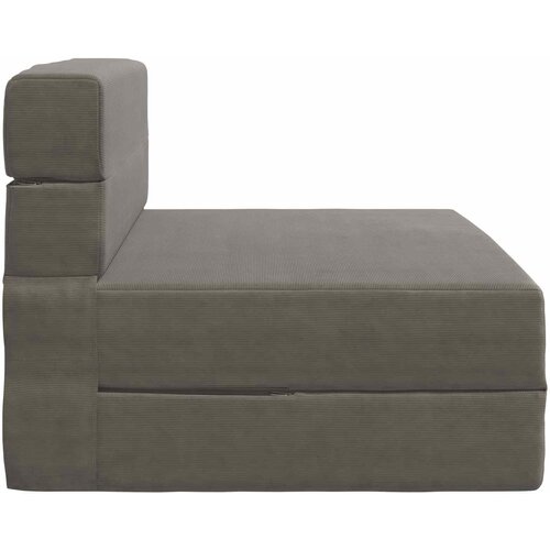 SOFA na razvlačenje Svjetlosiva 100 x 80 x 60 cm Tkanina Slike
