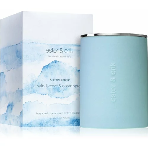 ester & erik scented candle salty breeze & ocean spray (no. 37) mirisna svijeća 350 g