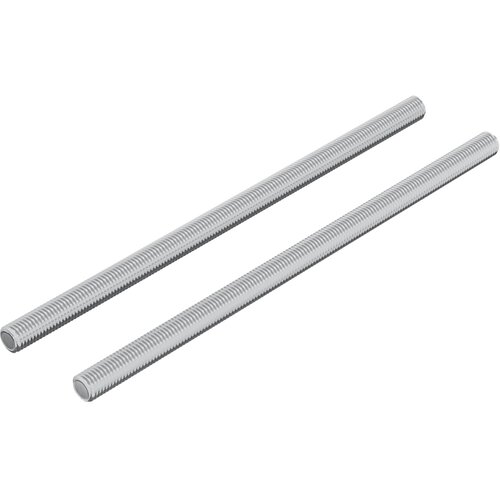  Navojni &amp;scaron;tap 2 pcs Srebrno 6 x 120 mm Čelik Slike