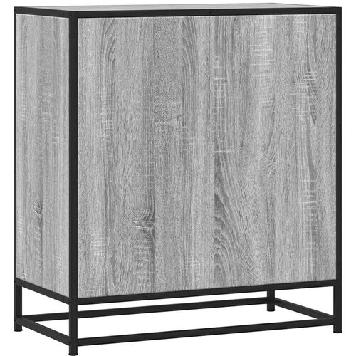 VidaXL Komoda boja hrasta sonome 68x35x76 cm konstruirano drvo metal Slike