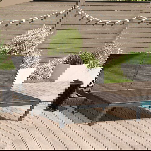 vidaXL Rjava Kovinska konstrukcija 200 x 109 x 28 cm Cene