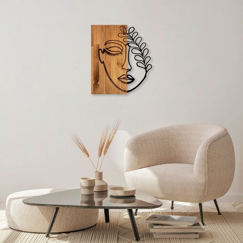 Wallity Zidna dekoracija MA-281, 51 x 58 cm, Smeđa Cene