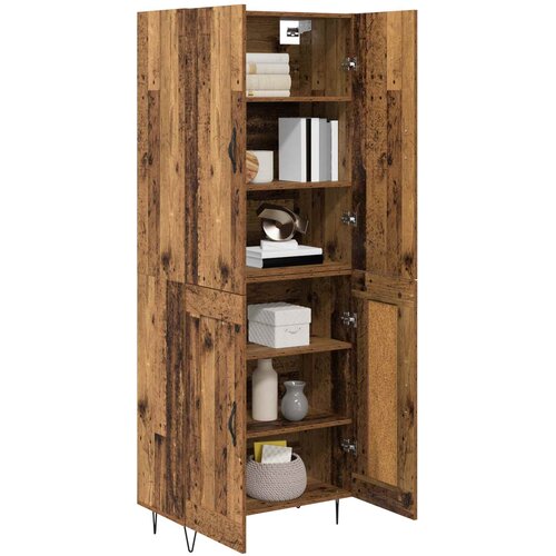  Highboard 2 kom. Staro drvo 69,5 x 34 x 180 cm Slike