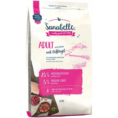 Sanabelle Adult sa svježom peradi - 2 kg