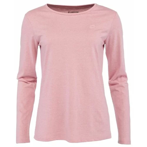 Lotto MSC W TEE LS Ženska majica s dugim rukavima, ružičasta, veličina
