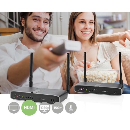 Nedis VTRA3470AT - Set za bežični prenos HDMI&amp;trade; signala Slike
