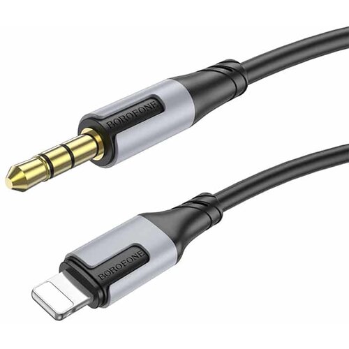 Borofone KABEL BL19 CREATOR &ndash; JACK 3,5 MM V LIGHTNING &ndash; 1 METER ČRNI Cene