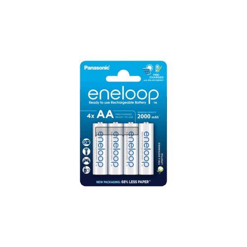 Panasonic punjive baterije eneloop AA/4B (BK-3MCDE/4CP) Slike