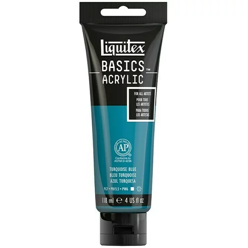 LIQUITEX Basics Akrilna boja (Tirkizno plava, 118 ml, Tuba)