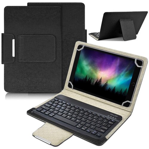  Futrola sa bluetooth tastaturom leather za tablet 11" univerzalna crna Cene