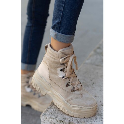 DARK SEER Beige Women&amp;#039;s Boots Slike