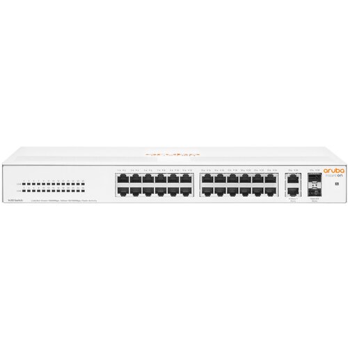 High Peak HPE Aruba Networking Aruba Instant On 1430 26G 2SFP Unmanaged L2 Gigabit Ethernet (10/100/1000) 1U Slike