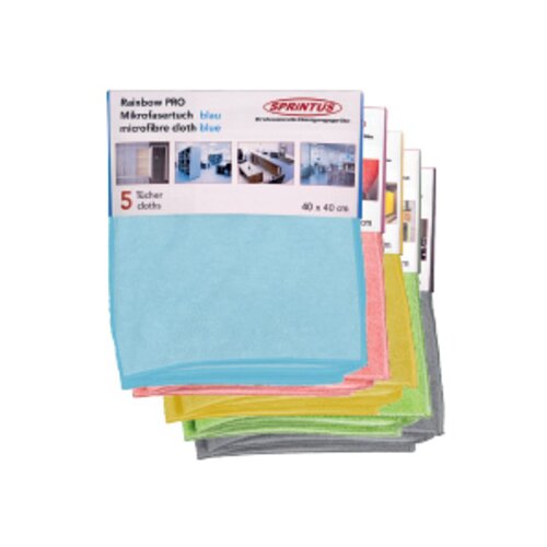 Sprintus Rainbow Pro set krpa, 5 komada Slike