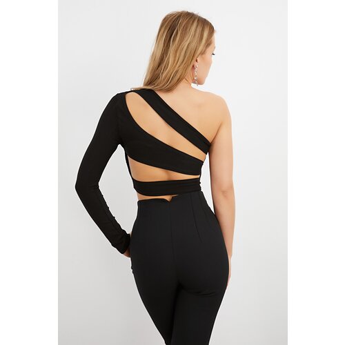 Cool & Sexy Blouse - Black - Fitted Cene