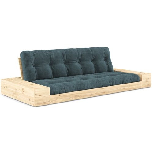 Karup Design Plava sklopiva sofa od samta 244 cm Base – Cijene