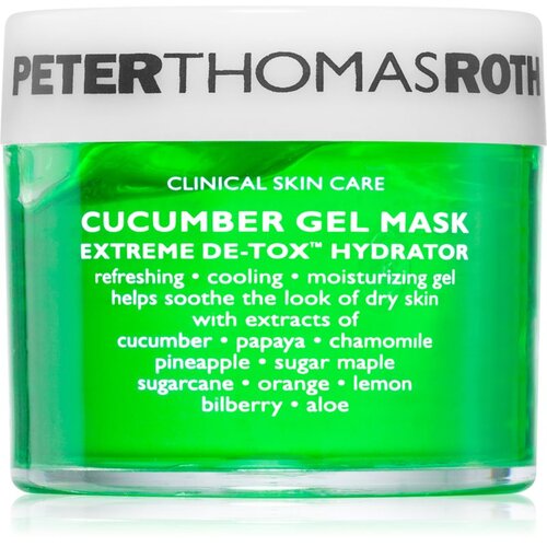 Peter Thomas Roth Cucumber De-Tox Gel Mask hidratantna gel maska za lice i područje oko očiju 50 ml Slike