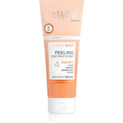 Eveline Cosmetics Clean Shot 4 Enzymes encimski piling proti nepravilnostim na koži 75 ml Cene