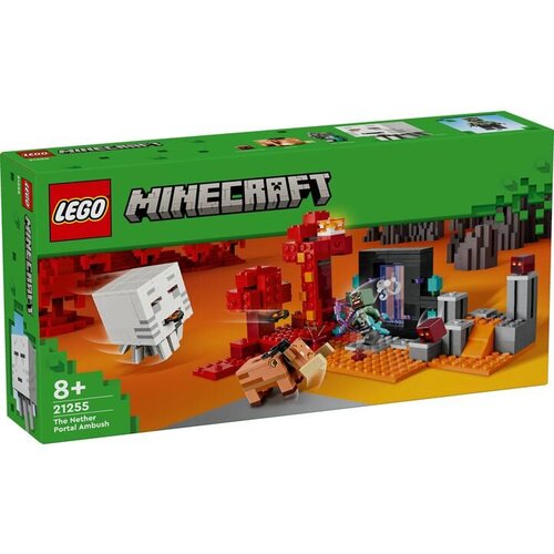 Lego Minecraft® 21255 Zaseda pri portalu v Nether Cene