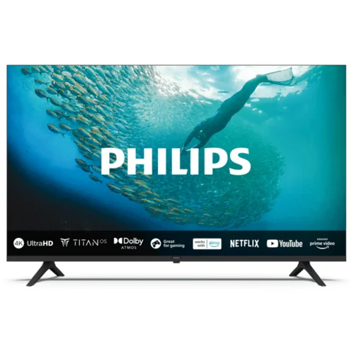 Philips 43”PUS7009 4K Titanzvuk 20W; HDMI 2.1;panel 60HZ; Pixel Precise Ultra HD