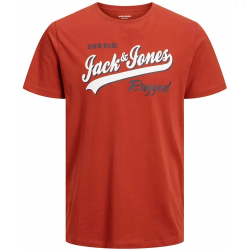 Jack & Jones Majica 12237367 Rdeča Regular Fit
