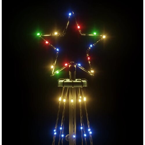  Stožasto božićno drvce &amp;scaron;areno 310 LED žarulja 100 x 300 cm Slike