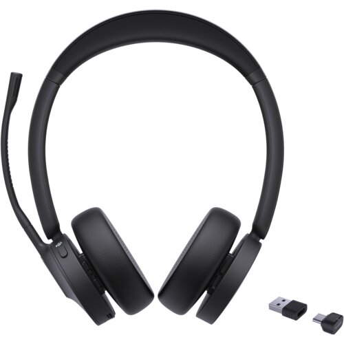 Yealink BH70 Dual Teams Slu&amp;scaron;alice Brezžično Obruč za glavo Pisarna / klicni center USB Type-C / USB Type-A Bluetooth Črna Slike
