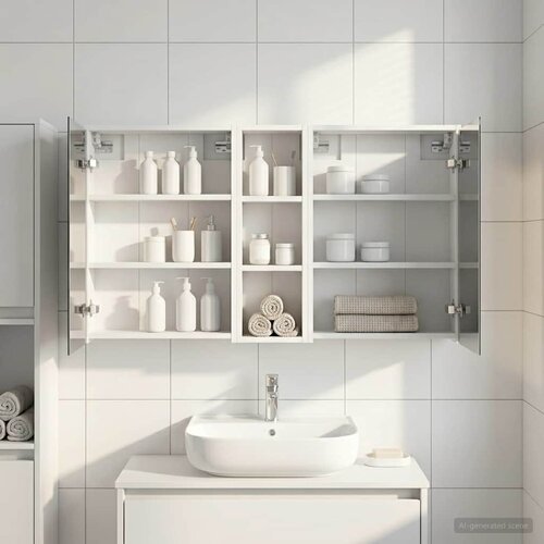  Set ormarića za kupaonicu 3 kom. 106 x 16 x 62,5 cm Cijene