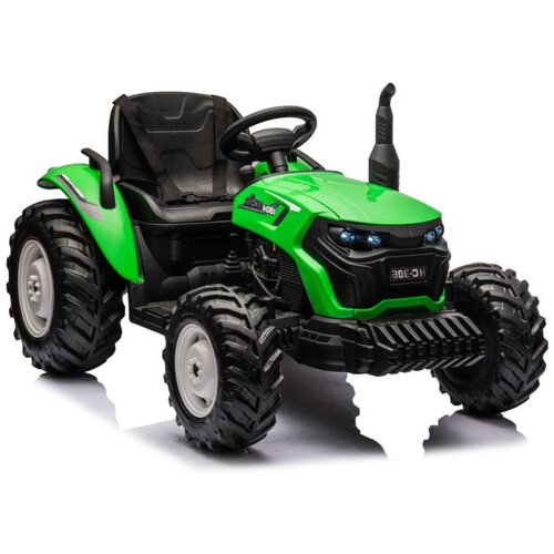 Traktor na akumulator HC-306 24V - zeleni Slike