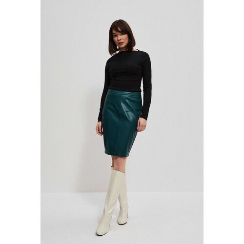 Moodo Skirt with geometric stitching Cene