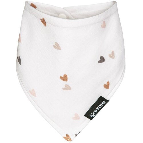 T-TOMI Muslin Bib Love podbradnik 30 x 45 cm 1 kom Slike