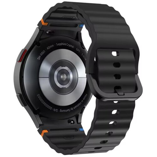  Silikonska narukvica za pametni sat Samsung Galaxy watch 7 crna Cene