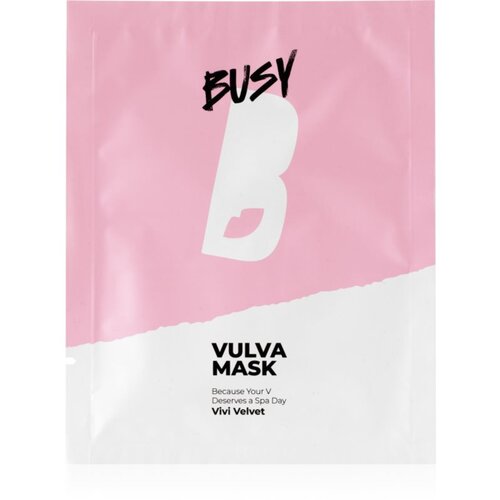 BusyB Vivi Velvet Vulva Mask maska za intimne predele 1 kos Slike